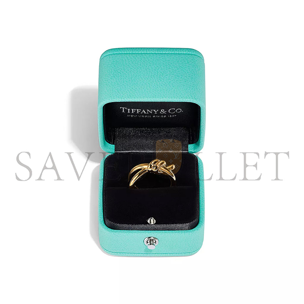 TIFFANY KNOT DOUBLE ROW RING 68890381